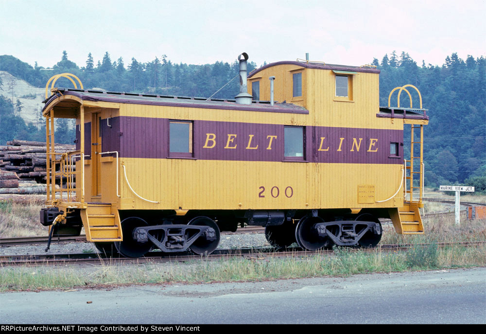 Tacoma Belt Line caboose TMBL #200